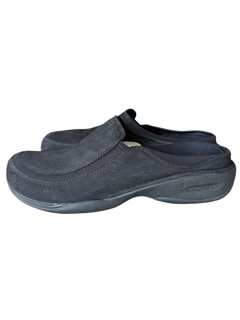 Merrell Leather Mules Slides Comfort Slip On Shoes, Women’s 9.5